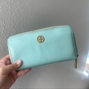 Mint Tory Burch Continental Wallet
